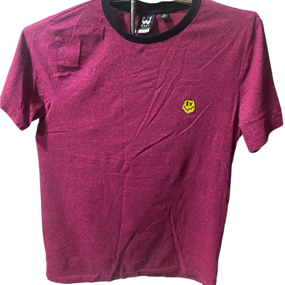 Wxyz Maroon Graphic T-Shirt